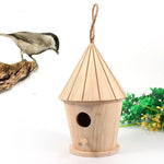 Nichoir en Bois à Peindre – Maison d’Oiseau Suspendue avec Perchoir - Vignette | Ma boutique