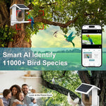 Mangeoire Connectée Intelligente pour Oiseaux – Caméra HD - Vignette | Ma boutique
