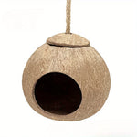 Nichoir en Coquille de Noix de Coco – Maison Suspendue Naturelle pour Oiseaux - Vignette | Ma boutique