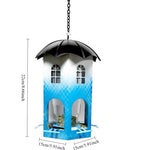 Mangeoire à Oiseaux en Métal Suspendue – Design Maison, Résistante aux Intempéries - Vignette | Ma boutique