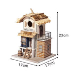 Nichoir Villa en Bois – Grand Abri Décoratif pour Oiseaux - Vignette | Le Refuge des oiseaux