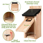 Nichoir Suspendu Étanche en Bois – Nid pour Moineaux et Petits Oiseaux - Vignette | Ma boutique