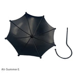 Abreuvoir et Bain d’Oiseaux en Métal – Design Parapluie Original - Vignette | Le Refuge des oiseaux