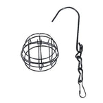 Mangeoire À Oiseaux Suspendue, Mangeoire À Boules De Suet, Support Pour L'Alimentation Des Oiseaux, Mangeoire À Oiseaux En Métal, Boule De Graisse, Mangeoires Énergétiques Pour Oiseaux - Vignette | Ma boutique