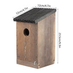 Nichoir Suspendu en Bois de Paulownia - Vignette | Ma boutique