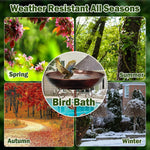 Bain à Oiseaux en Fer Vintage – Bol Debout Robuste pour Jardin - Vignette | Ma boutique