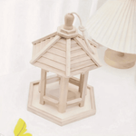 Mangeoire Suspendue en Bois Tissé – Design Artisanal et Naturel - Vignette | Le Refuge des oiseaux