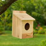 Nichoir à Construire en Bois Brut – Kit DIY pour Enfants et Famille - Vignette | Le Refuge des oiseaux