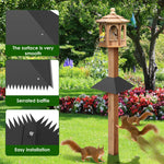 Déflecteur Anti-Écureuil en Métal pour Mangeoire à Oiseaux – Cône Pivotant 41 cm - Vignette | Ma boutique