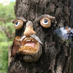 Mangeoire Oiseaux Originale Design Monstre – Décoration de Jardin Féerique - Vignette | Le Refuge des oiseaux