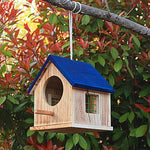 Nichoir en Bois Résistant aux Intempéries – Abri Suspendu pour Oiseaux - Vignette | Le Refuge des oiseaux