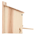 Nichoir en Bois Naturel avec Tige Debout – Boîte à Bricoler - Vignette | Ma boutique