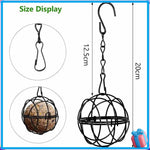 Lot de 4 Mangeoires Suspendues en Métal pour graisse - Vignette | Ma boutique