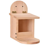 Mangeoire pour Écureuils en Bois – Distributeur Grande Capacité avec Couvercle - Vignette | Le Refuge des oiseaux
