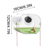 Mangeoire à Oiseaux avec Caméra d’Observation – Ventouse, Grande Capacité, Pour Perruches et Colibris - Vignette | Ma boutique