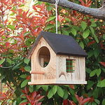 Nichoir Suspendu en Bois Imperméable – Maison Extérieure pour Oiseaux - Vignette | Ma boutique