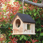 Nichoir Suspendu en Bois Imperméable – Maison Extérieure pour Oiseaux - Vignette | Ma boutique