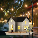 Mangeoire Solaire en Métal – Lanterne Décorative pour Oiseaux - Vignette | Le Refuge des oiseaux