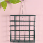 Mangeoire Carrée en Fer Forgé pour oiseaux - Vignette | Ma boutique