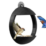 Mangeoire de Fenêtre Transparente – Observation Proche avec Ventouses - Vignette | Le Refuge des oiseaux