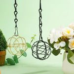 Mangeoire À Oiseaux Suspendue, Mangeoire À Boules De Suet, Support Pour L'Alimentation Des Oiseaux, Mangeoire À Oiseaux En Métal, Boule De Graisse, Mangeoires Énergétiques Pour Oiseaux - Vignette | Ma boutique