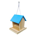 Mangeoire à Oiseaux en Bois Suspendue – Grande Capacité - Vignette | Ma boutique