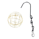 Mangeoire À Oiseaux Suspendue, Mangeoire À Boules De Suet, Support Pour L'Alimentation Des Oiseaux, Mangeoire À Oiseaux En Métal, Boule De Graisse, Mangeoires Énergétiques Pour Oiseaux - Vignette | Ma boutique