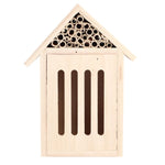 Maison à Insectes en Bois Naturel – Hôtel Écologique pour Abeilles et Pollinisateurs de Jardin - Vignette | Ma boutique
