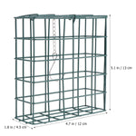 Mangeoire Carrée en Fer Forgé pour oiseaux - Vignette | Ma boutique