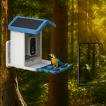 Mangeoire Intelligente 2.5K avec Caméra HD – Solaire, 4G/Wi-Fi, Vision Nocturne, IP66 - Vignette | Le Refuge des oiseaux