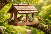 comment installer mangeoire oiseaux