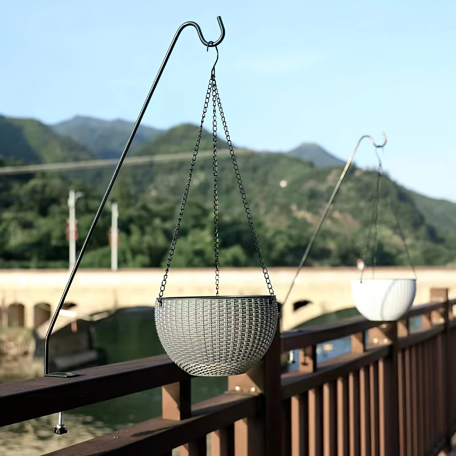 Shepherd's Hook-a-Long: The Garden Bouncer, Iron Fence of Freedom, Vintage Lantern Party Starter, and All-You-Can-Eat Bird Buffet!
