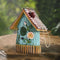 Maison À Oiseaux Suspendue, Cabane À Oiseaux De Campagne En Plein Air Pour Clôture, Patio, Arrière-Cour