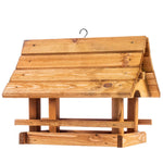 Mangeoire à Oiseaux en Bois Naturel – Maison Suspendue - Vignette | Ma boutique