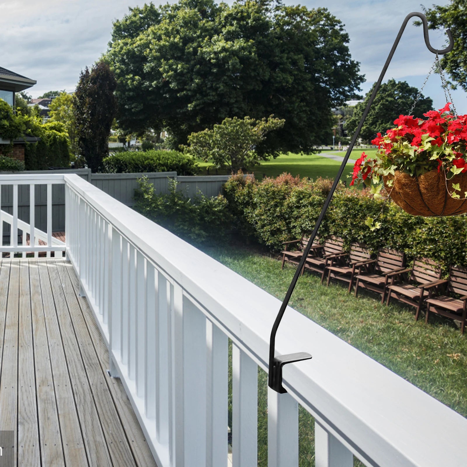 Shepherd's Hook-a-Long: The Garden Bouncer, Iron Fence of Freedom, Vintage Lantern Party Starter, and All-You-Can-Eat Bird Buffet!