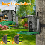 Mangeoire Intelligente avec Caméra HD 1080P – AI Reconnaissance Espèces, Solaire, Wi-Fi - Vignette | Ma boutique