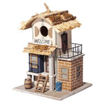 Nichoir Villa en Bois – Grand Abri Décoratif pour Oiseaux - Vignette | Le Refuge des oiseaux