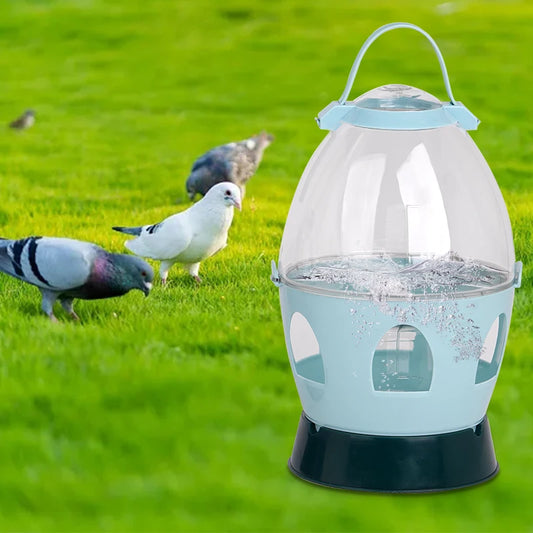 Distributeur Automatique D'Eau Pour Pigeons Et Pigeons, 2L/4L, Abreuvoir Pour Oiseaux, Conteneur En Plastique Durable, Fournitures Pour Oiseaux De Compagnie