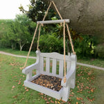 Mangeoire à Oiseaux en Bois Forme Banc Suspendu - Vignette | Ma boutique
