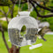 Mangeoires De Fenêtre En Acrylique Transparent, Mangeoires Pour Oiseaux Sauvages, Pour Suspension Extérieure, Jardin, Cour, Avec Chaîne Suspendue