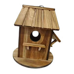 Nichoir Suspendu en Bois Style Château – Maison Artisanale pour Mésanges - Vignette | Ma boutique