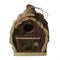 68UC Bird Birdhouse Pet Cottage Toy Crafts for Bird Parrot Parkets À L'Extérieur