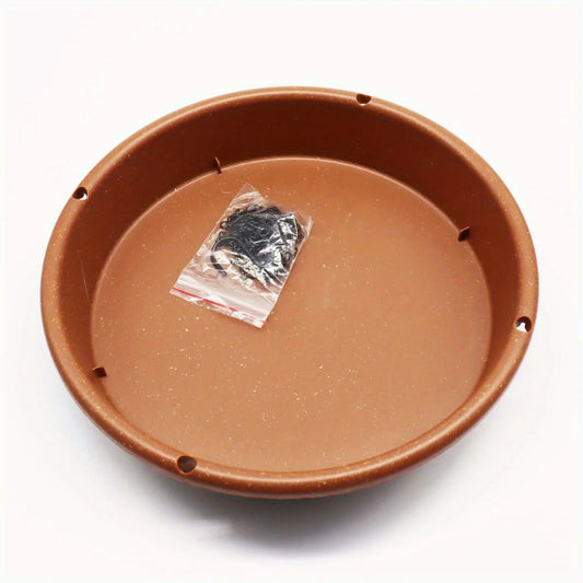 Mangeoire À Oiseaux Suspendue, Plateau De Bain Extérieur, Abreuvoir D'Eau Pour Oiseaux, Décoration De Jardin Et De Cour, Mangeoire En Plastique Pour Oiseaux, Fournitures Pour Animaux De Compagnie