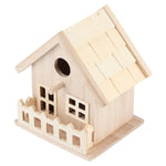 Nichoir Suspendu en Bois Naturel - Vignette | Ma boutique