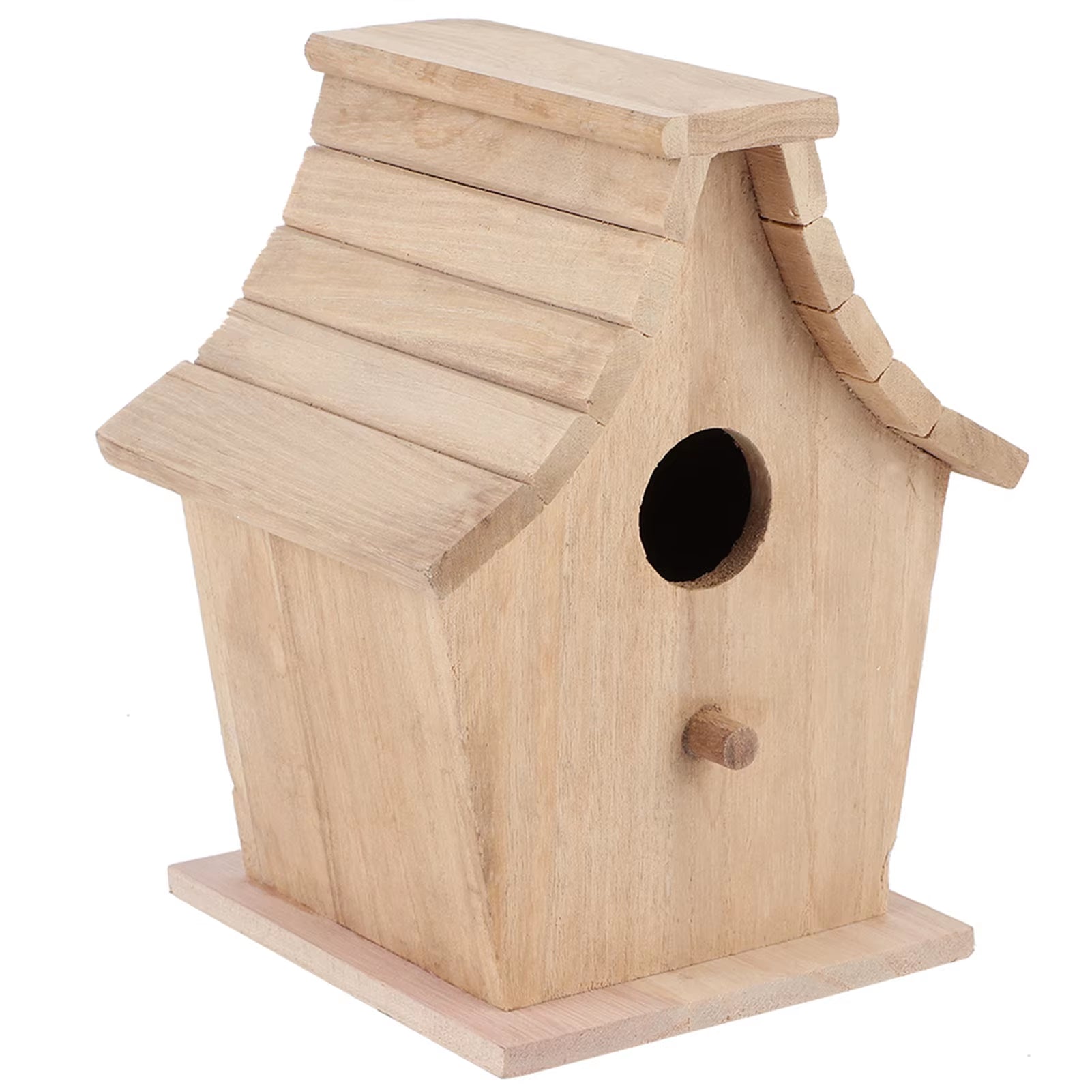 Maison D'Oiseau En Bois Pour Perroquets, Boîte D'Élevage, Maison D'Oiseau De Face Robuste, Fournitures Pour Animaux De Compagnie, Perruche, Petits Oiseaux