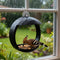 Bird Feeder Window outside Hanging Bird Feeder House with Suction Cup for Garden Outdoor Backyard Wildlife Birding