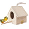 Boîtes À Oiseaux Pour Dégagement Extérieur Avec Poteau, Casse À Oiseaux En Bois Pour L'Extérieur, Jardin Suspendu, Patio, Décoratif Pour Moineau, Colibri