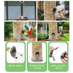 Mangeoire Tubulaire en Métal pour Oiseaux - Vignette | Ma boutique