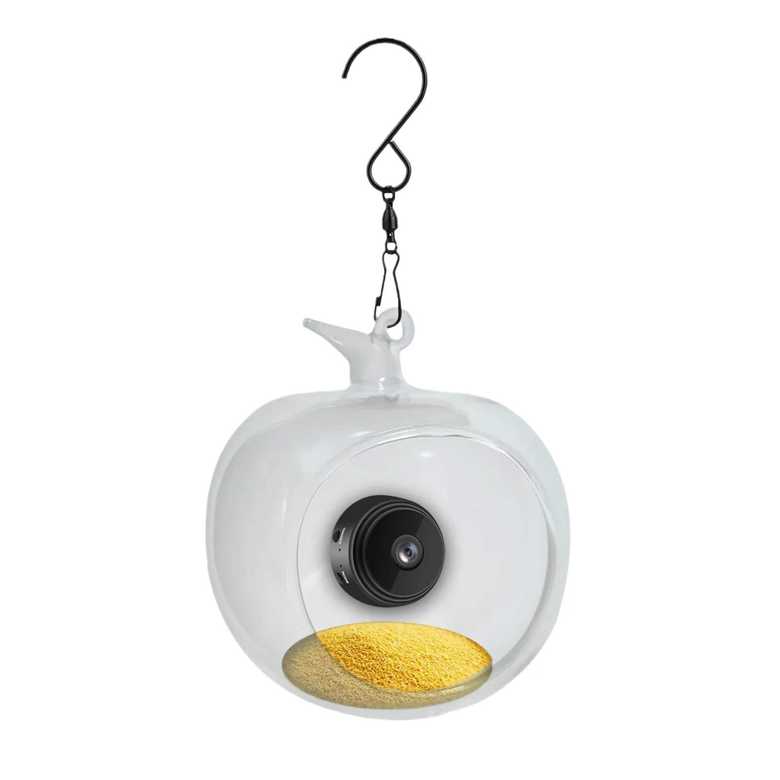 Mangeoire Pour Oiseaux Intelligente Avec Caméra, Microphone Intégré, Capture Automatique, Colibri Wifi