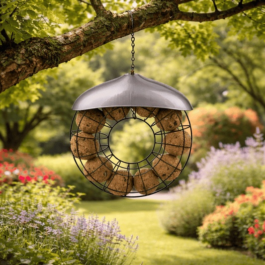 Mangeoire pour Oiseaux en Forme de Cœur – Décoration de Jardin Romantique